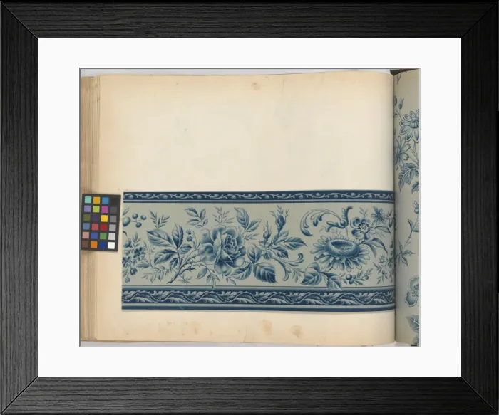 Framed Print : Page from New Artistic Wall Papers Framed Print : Page from New Artistic Wall Papers
