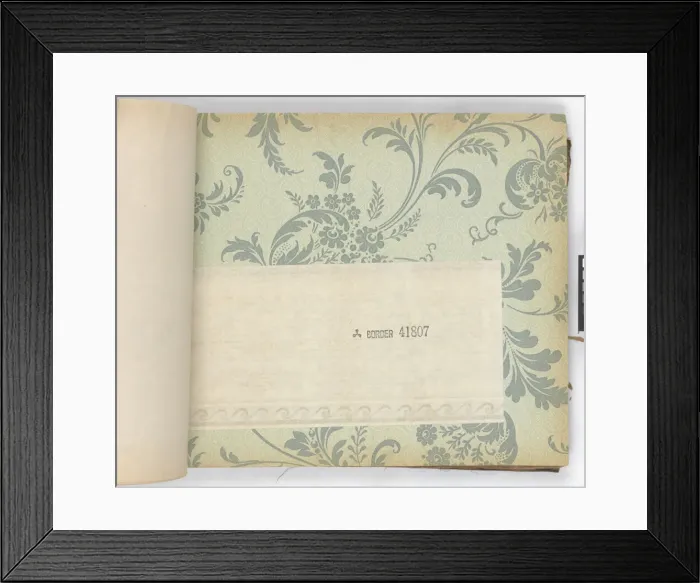 Framed Print : Page from New Artistic Wall Papers Framed Print : Page from New Artistic Wall Papers
