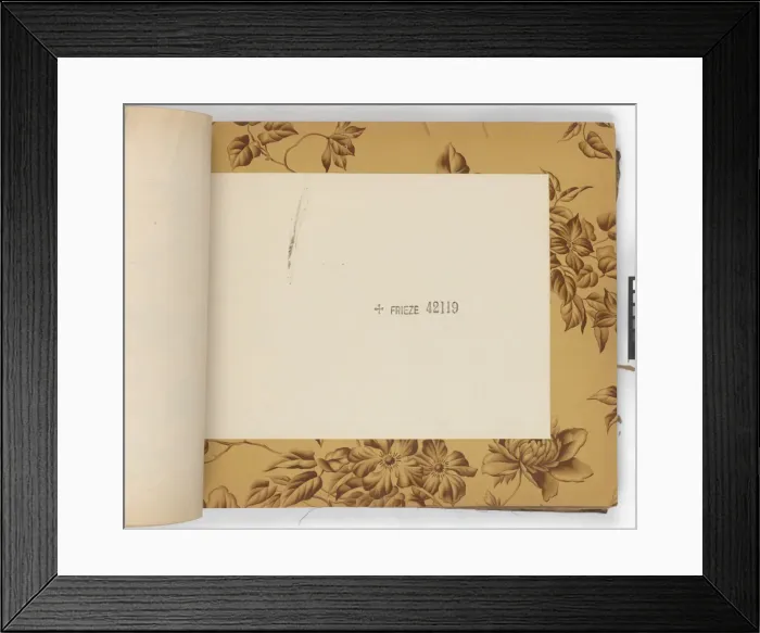 Framed Print : Page from New Artistic Wall Papers Framed Print : Page from New Artistic Wall Papers