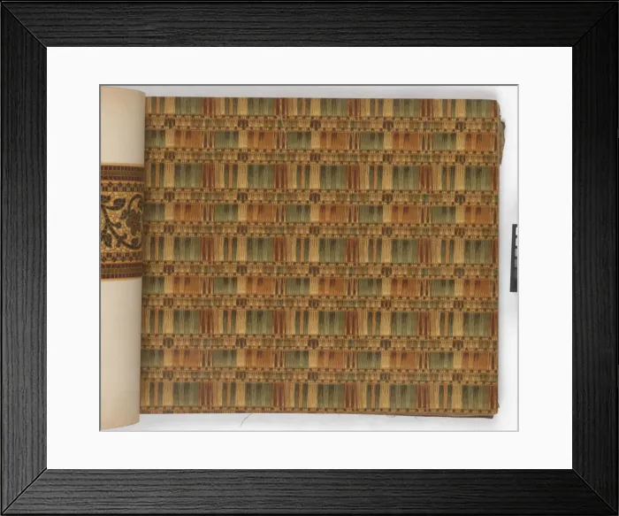 Framed Print : Page from New Artistic Wall Papers Framed Print : Page from New Artistic Wall Papers