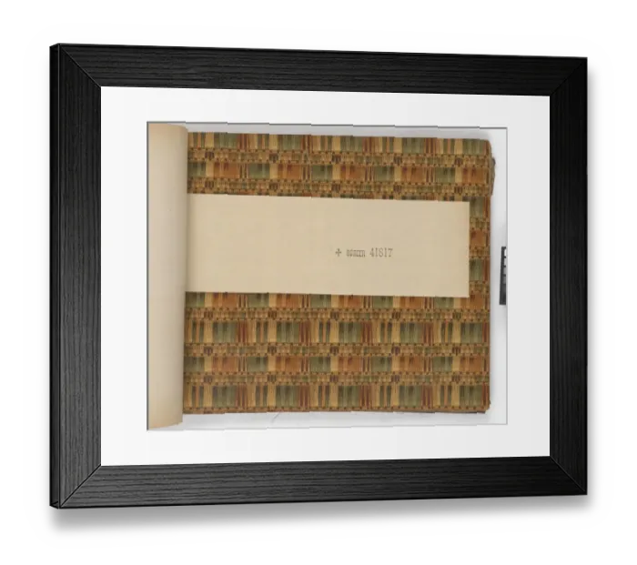 Framed Print : Page from New Artistic Wall Papers Framed Print : Page from New Artistic Wall Papers