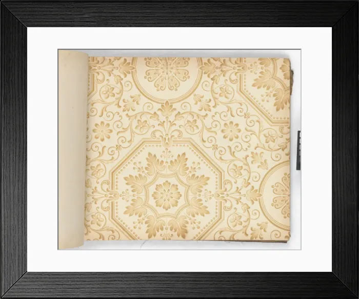 Framed Print : Page from New Artistic Wall Papers Framed Print : Page from New Artistic Wall Papers