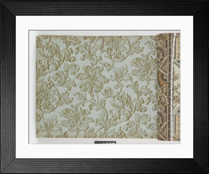 Framed Print : Page from New Artistic Wall Papers Framed Print : Page from New Artistic Wall Papers
