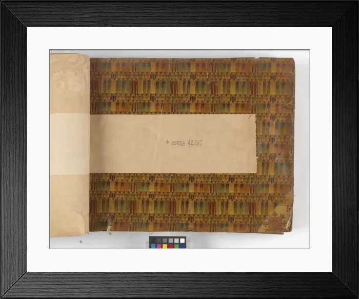 Framed Print : Page from New Artistic Wall Papers Framed Print : Page from New Artistic Wall Papers