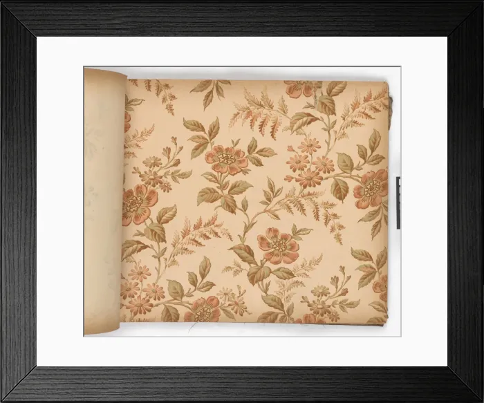 Framed Print : Page from New Artistic Wall Papers Framed Print : Page from New Artistic Wall Papers