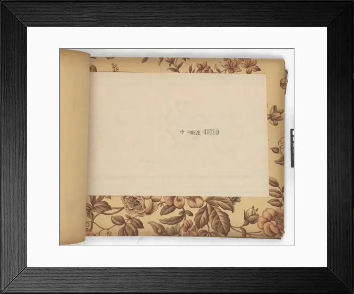 Framed Print : Page from New Artistic Wall Papers Framed Print : Page from New Artistic Wall Papers