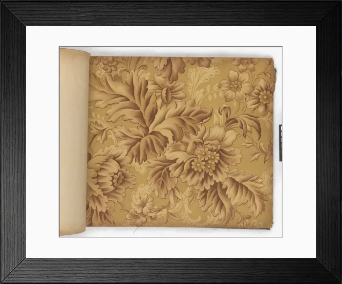 Framed Print : Page from New Artistic Wall Papers Framed Print : Page from New Artistic Wall Papers