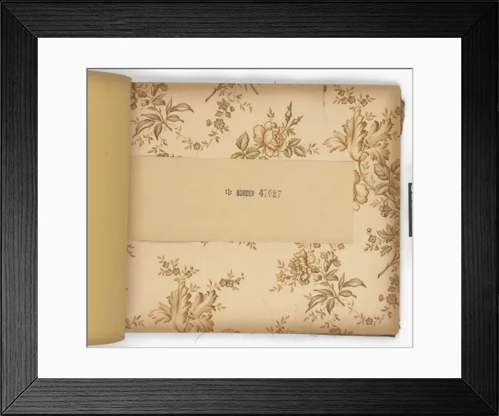 Framed Print : Page from New Artistic Wall Papers Framed Print : Page from New Artistic Wall Papers
