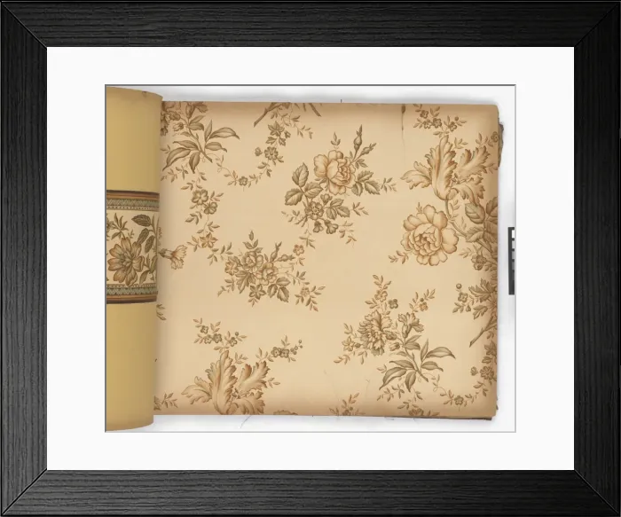 Framed Print : Page from New Artistic Wall Papers Framed Print : Page from New Artistic Wall Papers