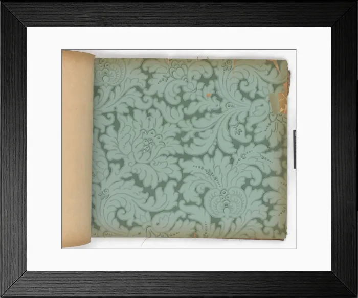 Framed Print : Page from New Artistic Wall Papers Framed Print : Page from New Artistic Wall Papers