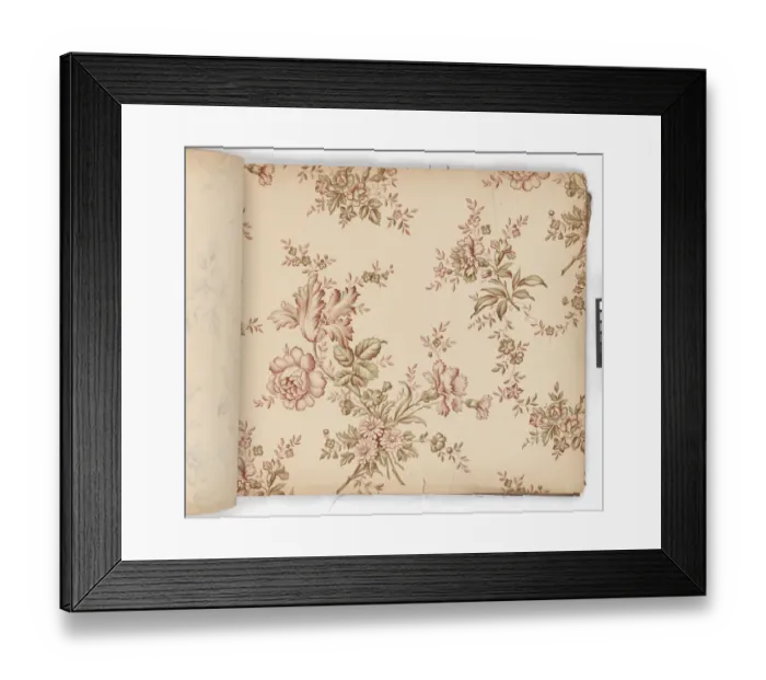 Framed Print : Page from New Artistic Wall Papers Framed Print : Page from New Artistic Wall Papers