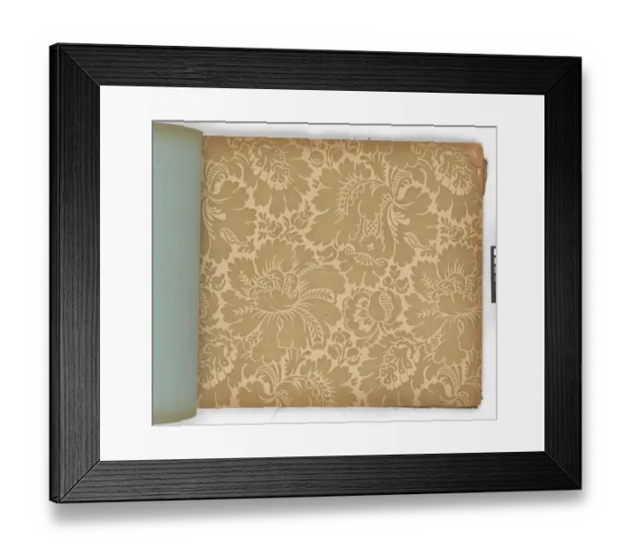 Framed Print : Page from New Artistic Wall Papers Framed Print : Page from New Artistic Wall Papers