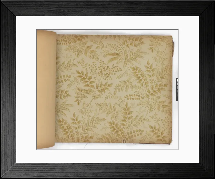 Framed Print : Page from New Artistic Wall Papers Framed Print : Page from New Artistic Wall Papers