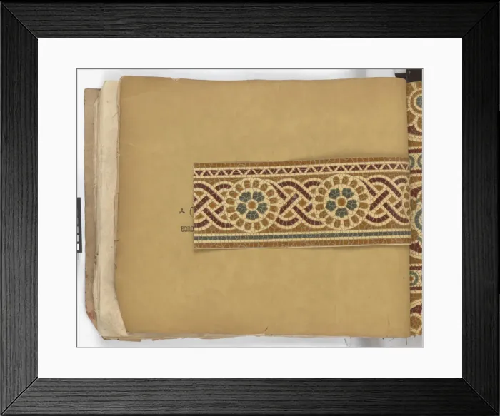 Framed Print : Page from New Artistic Wall Papers Framed Print : Page from New Artistic Wall Papers