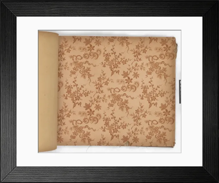 Framed Print : Page from New Artistic Wall Papers Framed Print : Page from New Artistic Wall Papers