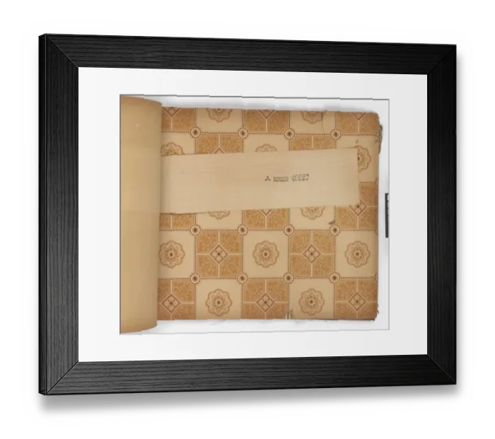 Framed Print : Page from New Artistic Wall Papers Framed Print : Page from New Artistic Wall Papers