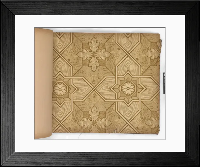 Framed Print : Page from New Artistic Wall Papers Framed Print : Page from New Artistic Wall Papers
