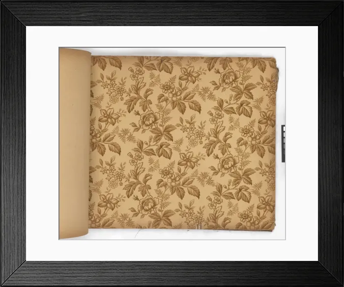 Framed Print : Page from New Artistic Wall Papers Framed Print : Page from New Artistic Wall Papers