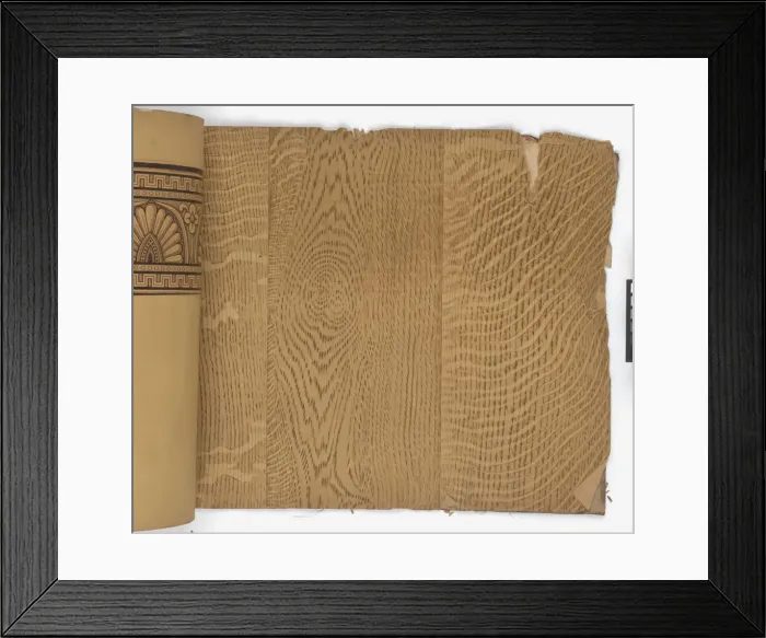 Framed Print : Page from New Artistic Wall Papers Framed Print : Page from New Artistic Wall Papers
