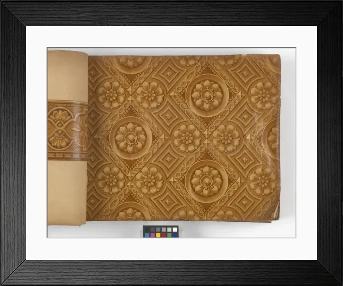Framed Print : Page from New Artistic Wall Papers Framed Print : Page from New Artistic Wall Papers