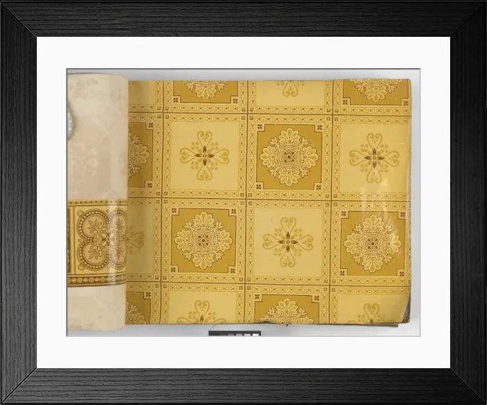 Framed Print : Page from New Artistic Wall Papers Framed Print : Page from New Artistic Wall Papers