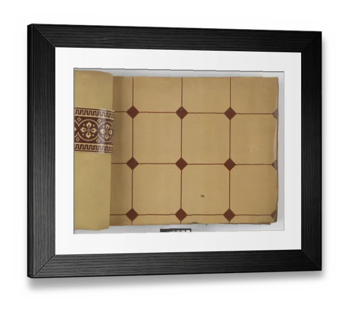 Framed Print : Page from New Artistic Wall Papers Framed Print : Page from New Artistic Wall Papers