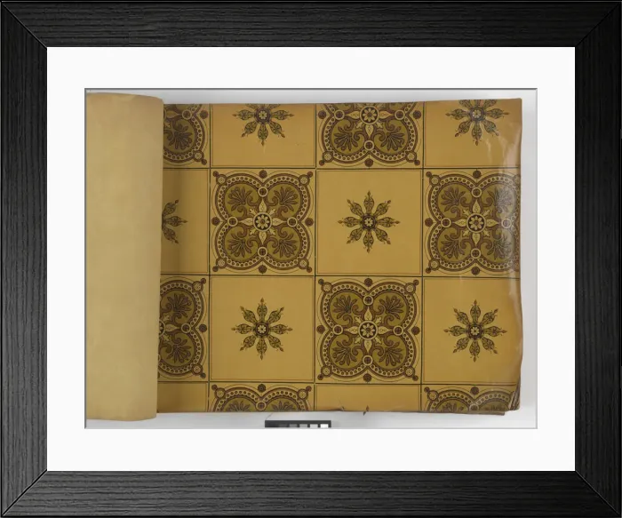 Framed Print : Page from New Artistic Wall Papers Framed Print : Page from New Artistic Wall Papers