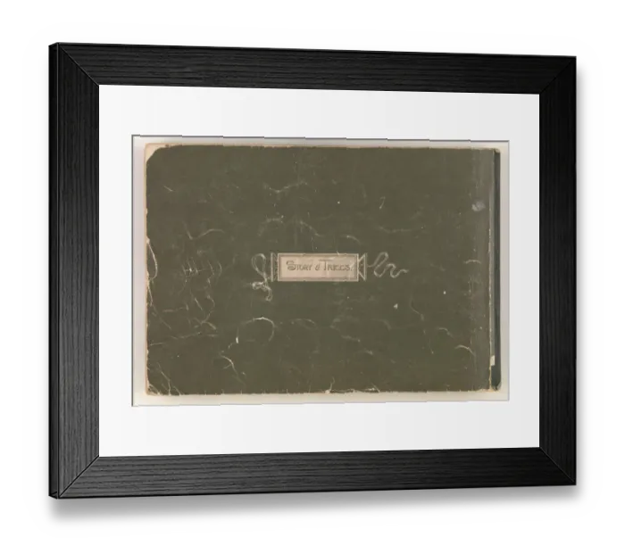 Framed Print : Back cover of Useful Artistic Furniture Framed Print : Back cover of Useful Artistic Furniture