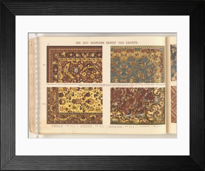 Framed Print : Page from Useful Artistic Furniture Framed Print : Page from Useful Artistic Furniture