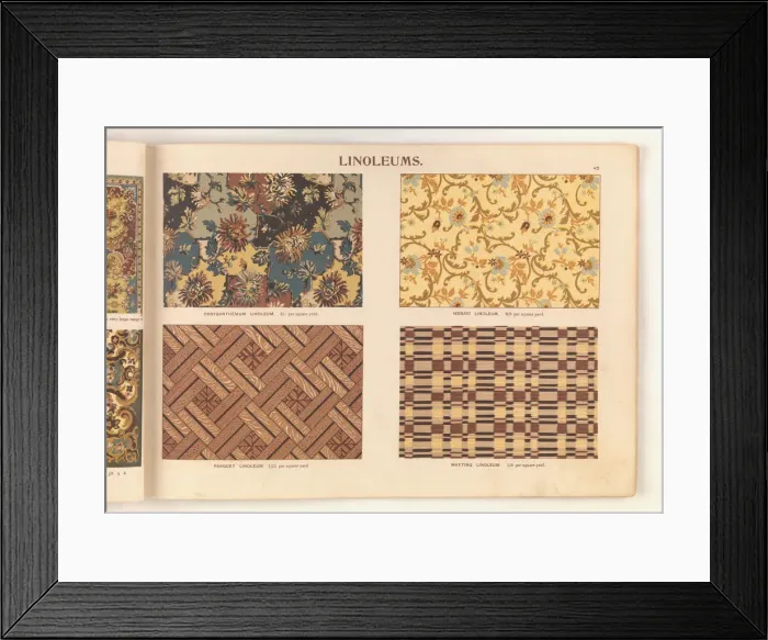 Framed Print : Page from Useful Artistic Furniture Framed Print : Page from Useful Artistic Furniture