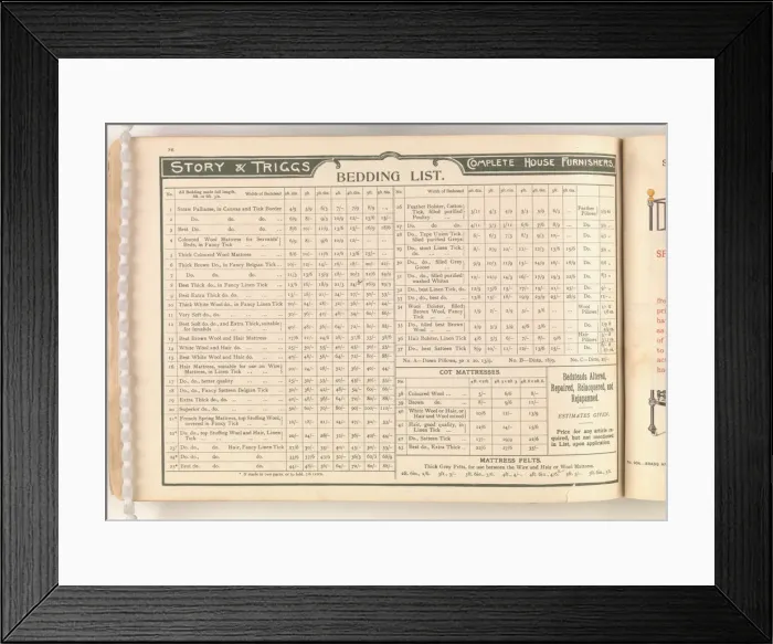 Framed Print : Page from Useful Artistic Furniture Framed Print : Page from Useful Artistic Furniture
