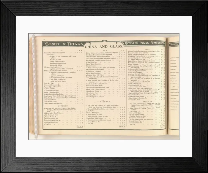 Framed Print : Page from Useful Artistic Furniture Framed Print : Page from Useful Artistic Furniture