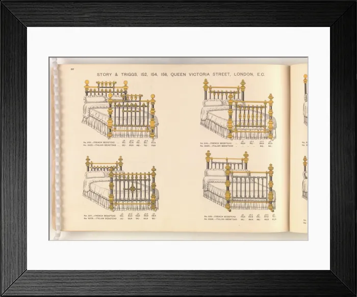 Framed Print : Page from Useful Artistic Furniture Framed Print : Page from Useful Artistic Furniture