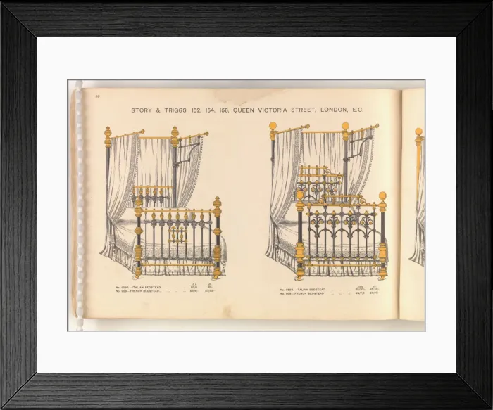 Framed Print : Page from Useful Artistic Furniture Framed Print : Page from Useful Artistic Furniture