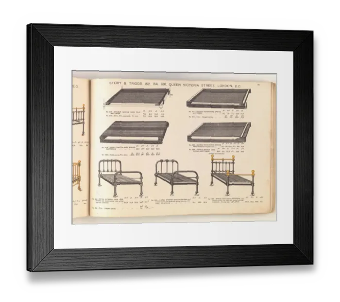 Framed Print : Page from Useful Artistic Furniture Framed Print : Page from Useful Artistic Furniture