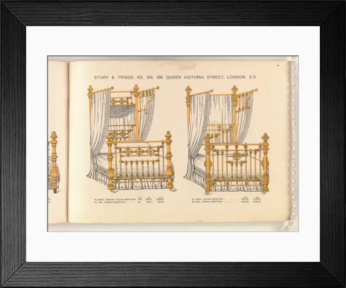 Framed Print : Page from Useful Artistic Furniture Framed Print : Page from Useful Artistic Furniture