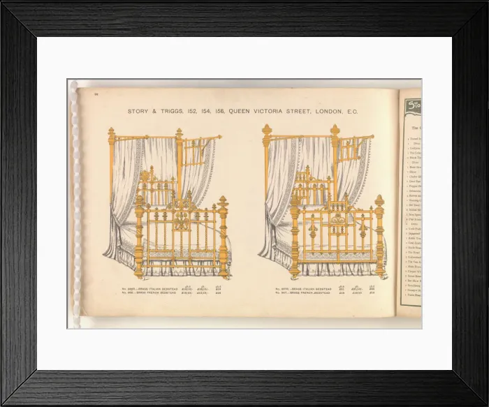 Framed Print : Page from Useful Artistic Furniture Framed Print : Page from Useful Artistic Furniture