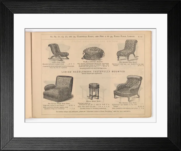 Framed Print : Page from Utility and Art Framed Print : Page from Utility and Art
