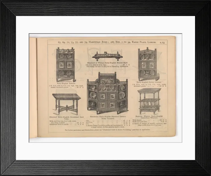 Framed Print : Page from Utility and Art Framed Print : Page from Utility and Art