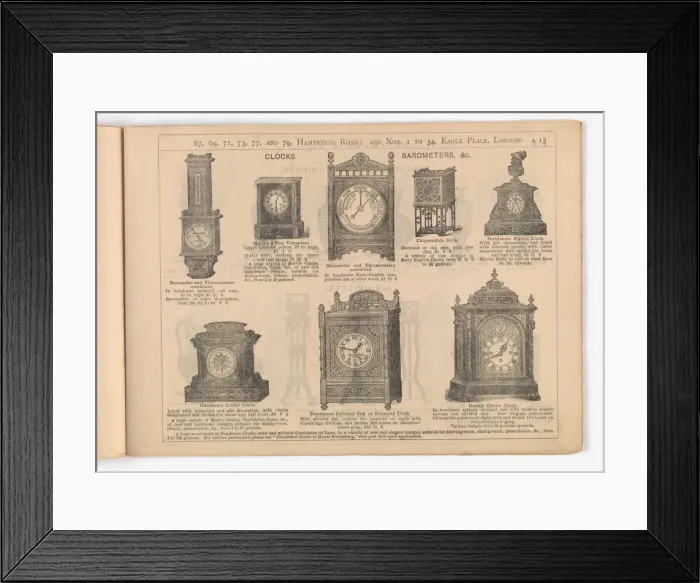 Framed Print : Page from Utility and Art Framed Print : Page from Utility and Art