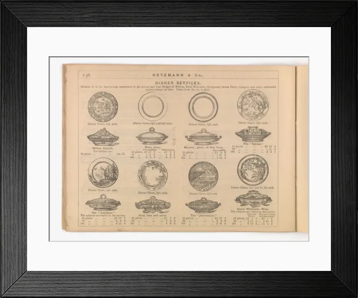Framed Print : Page from Utility and Art Framed Print : Page from Utility and Art