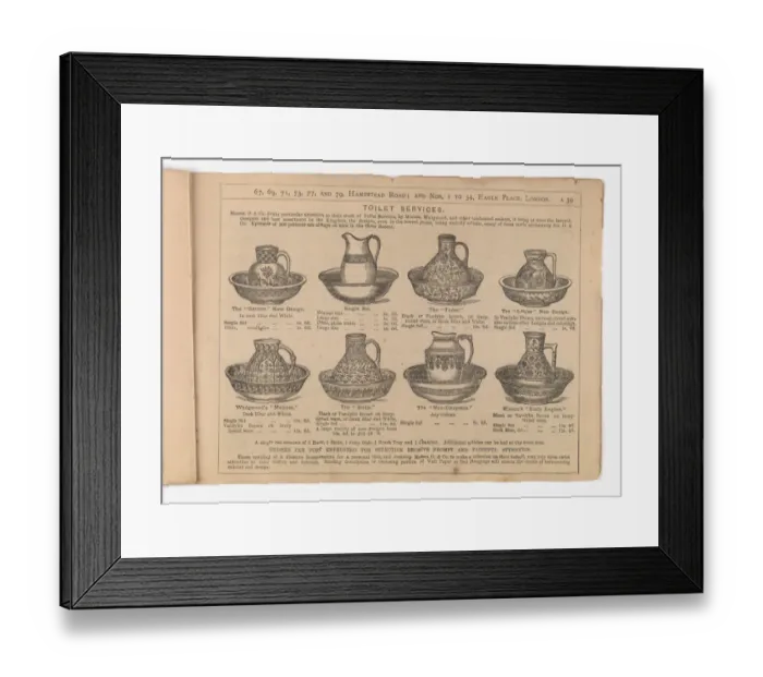 Framed Print : Page from Utility and Art Framed Print : Page from Utility and Art