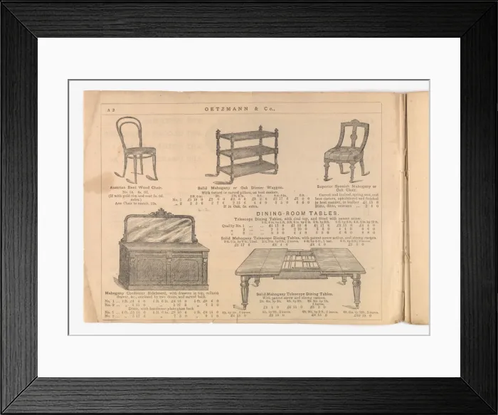 Framed Print : Page from Utility and Art Framed Print : Page from Utility and Art