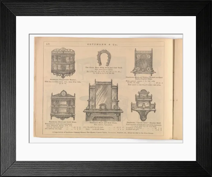 Framed Print : Page from Utility and Art Framed Print : Page from Utility and Art