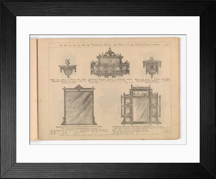 Framed Print : Page from Utility and Art Framed Print : Page from Utility and Art
