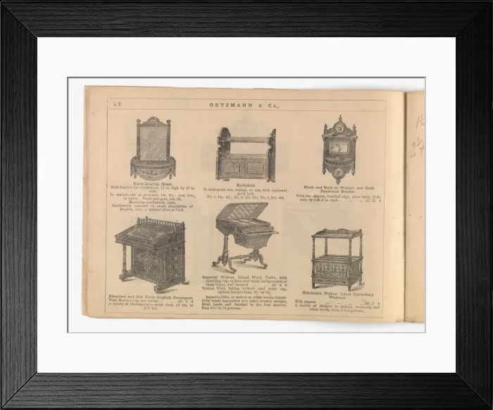 Framed Print : Page from Utility and Art Framed Print : Page from Utility and Art