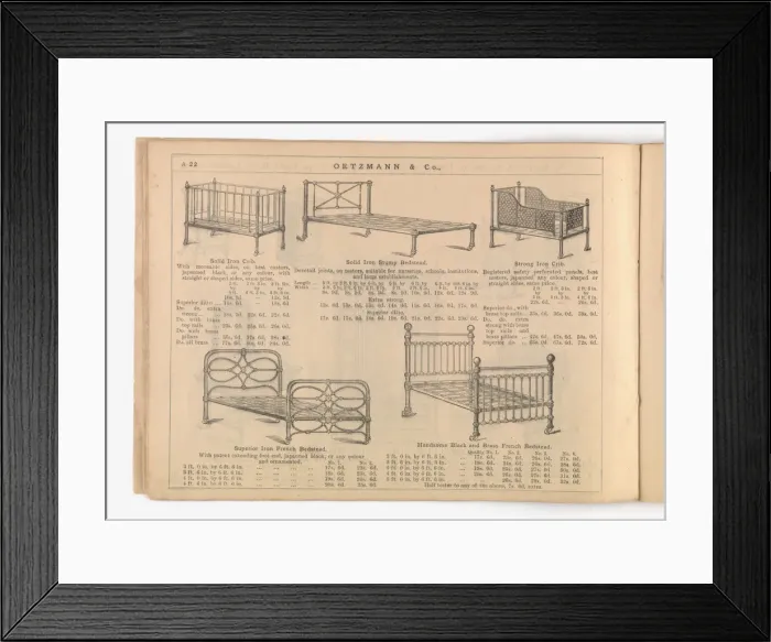 Framed Print : Page from Utility and Art Framed Print : Page from Utility and Art