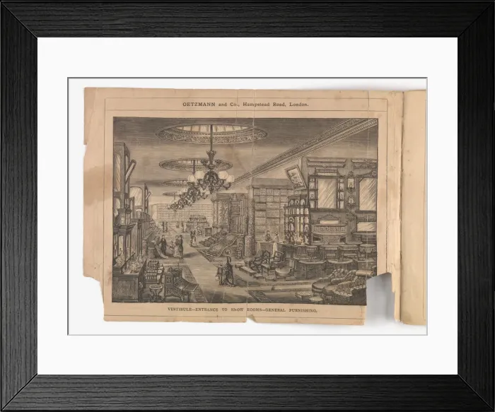 Framed Print : Page from Utility and Art Framed Print : Page from Utility and Art