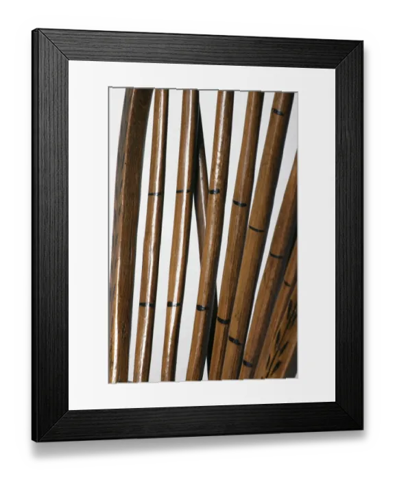 Framed Print : Windsor side chair with hoop back, detail Framed Print : Windsor side chair with hoop back, detail
