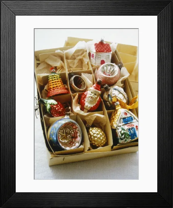 Framed Print : Christmas baubles Framed Print : Christmas baubles